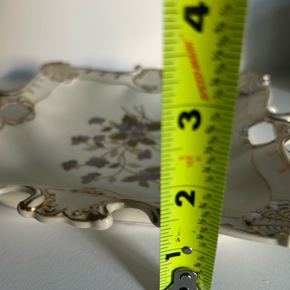 Hand Painted Vintage Lefton China Decorative Plate 2560 - Picture 5 of 7